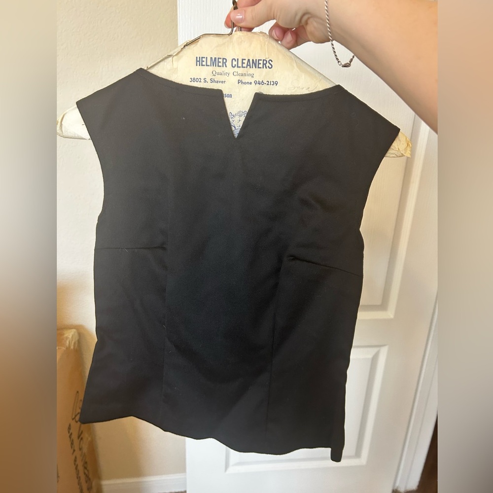 Elegant Black Sleeveless Top